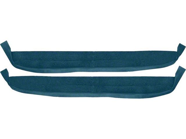 Deluxe Door Panel Loop Carpet; Medium Blue (1968 Camaro)