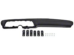 OE-Style Reproduction Dash Pad; Black (70-78 Camaro w/o A/C)