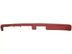 OE-Style Reproduction Dash Pad; Red (1969 Camaro w/ A/C)