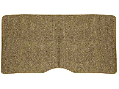 Rear Fold Down Seat Loop Carpet; Gold (68-69 Camaro)