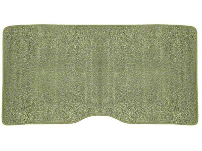 Rear Fold Down Seat Loop Carpet; Ivy Gold (68-69 Camaro)