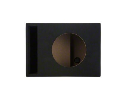 Rhino Box Single 10-Inch Slot Ported Subwoofer Box; Carpeted (Universal; Some Adaptation May Be Required)