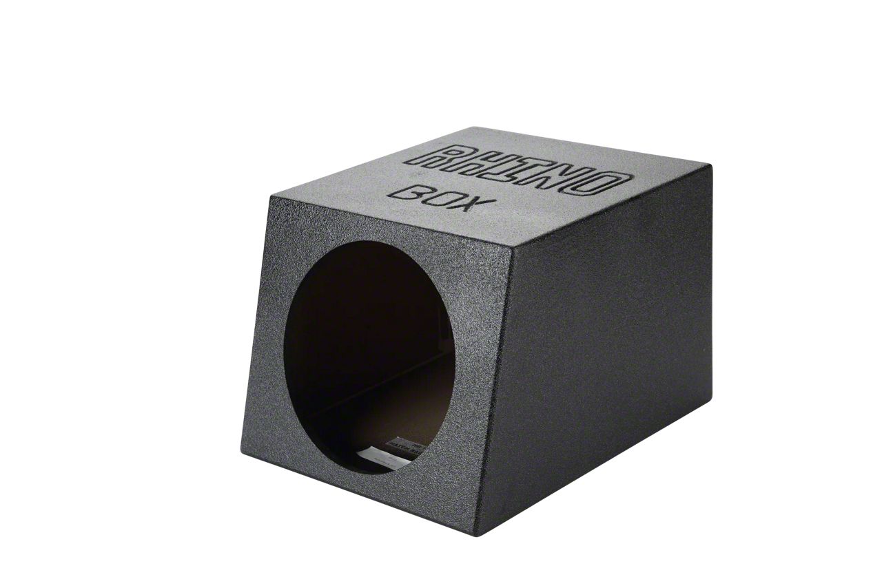 セール 登場から人気沸騰 Rhino Box Ecklers Single 10-Inch Subwoofer Box; Poly Coated クラシック