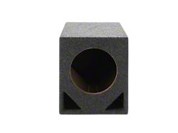 Single 15-Inch Double Ported Subwoofer Box; Carpeted (Universal; Some Adaptation May Be Required)