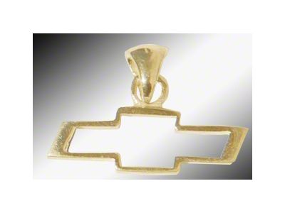 Rick's Camaro - Chevy Bowtie Open Pendant -14K