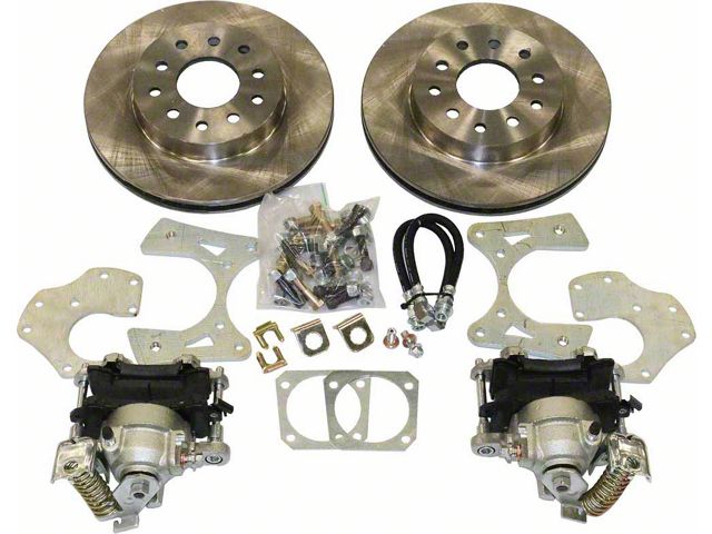 Rick's Camaro - Rear Disc Brake Conversion Kit, Basic, Non-Staggered Shocks, Without C Clip Rear End, 1967-1969