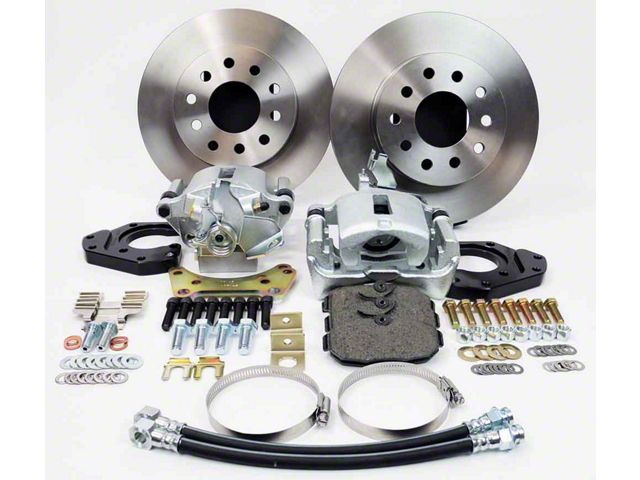 Rick's Camaro - Rear Disc Brake Conversion Kit, For Car With Staggered Shocks And Without C Clip Rear End, 1967-1969