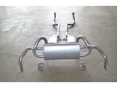 Rick's Camaro - Exhaust System, Big Block With Resonators, Original Style, 1967-1968