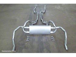Exhaust System, With Polished Tips, 69 (1969 Camaro)