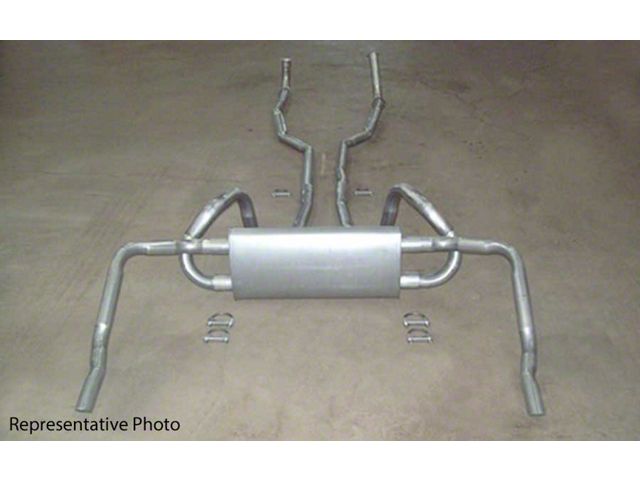 Rick's Camaro - Exhaust System, Z28, Original Style, With Polished Tips, 1970-1973