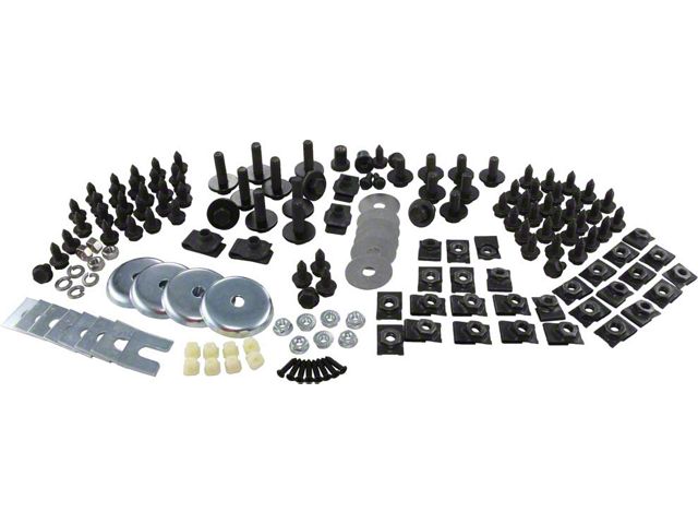 Rick's Camaro - Front End Fastener Kit, Non-Rally Sport, Stainless Steel, 1967-1968