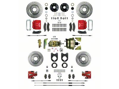 Rick's Camaro - Signature Series Big Brake Four Wheel Disc Conversion, Staggered, Power, 1968-1969