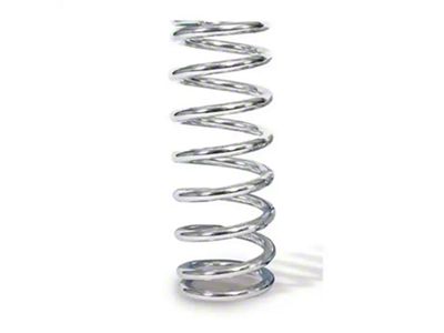 RideTech Chrome Coil Spring, 10 free length, 400 lbs/in, 2