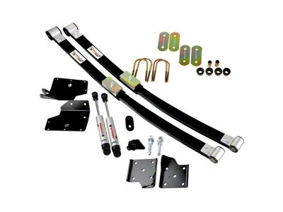 Ridetech Composite Leaf Spring and HQ Shock Kit; 2-Inch Drop (64-66 Mustang Coupe, Fastback)