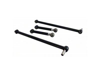 Ridetech Current Design Replacement 4-Link Bars with R-Joints for Ridetech 4-Link Systems; One End Adjustable (64-70 Mustang)