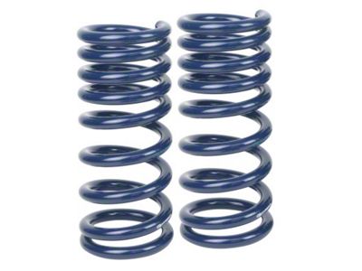 Ridetech Dual-Rate Front Lowering Springs; 2-Inch Drop (63-82 Corvette C2 & C3)