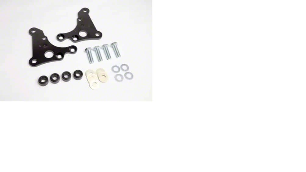 Ridetech Caliper Brackets | C5/C6 Corvette Brakes on Ridetech AFX Hub Spindle