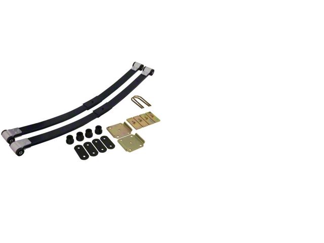 Ridetech 2-Inch Drop Composite Leaf Spring Kit (67-69 Camaro)