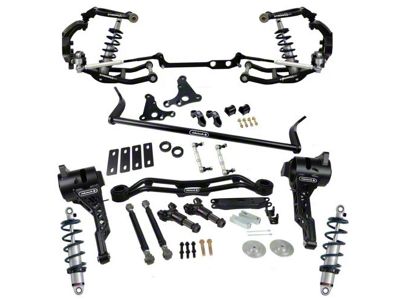 Ridetech HQ Series Complete Coil-Over Suspension System for C7 Hubs (63-79 Corvette C2 & C3)