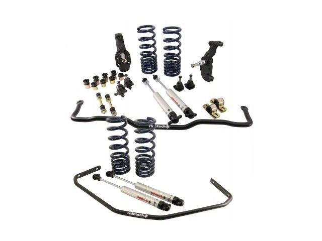 Ridetech StreetGrip Performance System with HQ Series Shocks (58-64 Small Block V8/LS Biscayne, Brookwood, Impala, Kingswood, Parkwood)