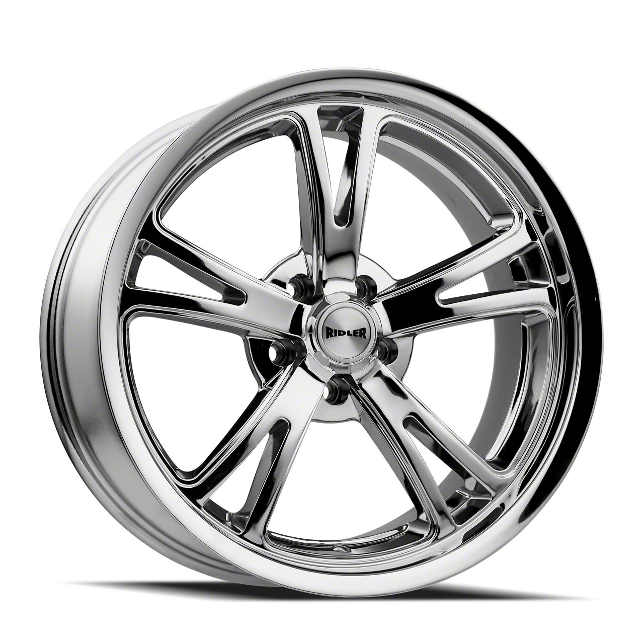 Ridler Ecklers 606 Chrome Wheel; 17x8; 0mm Offset 606-7861C