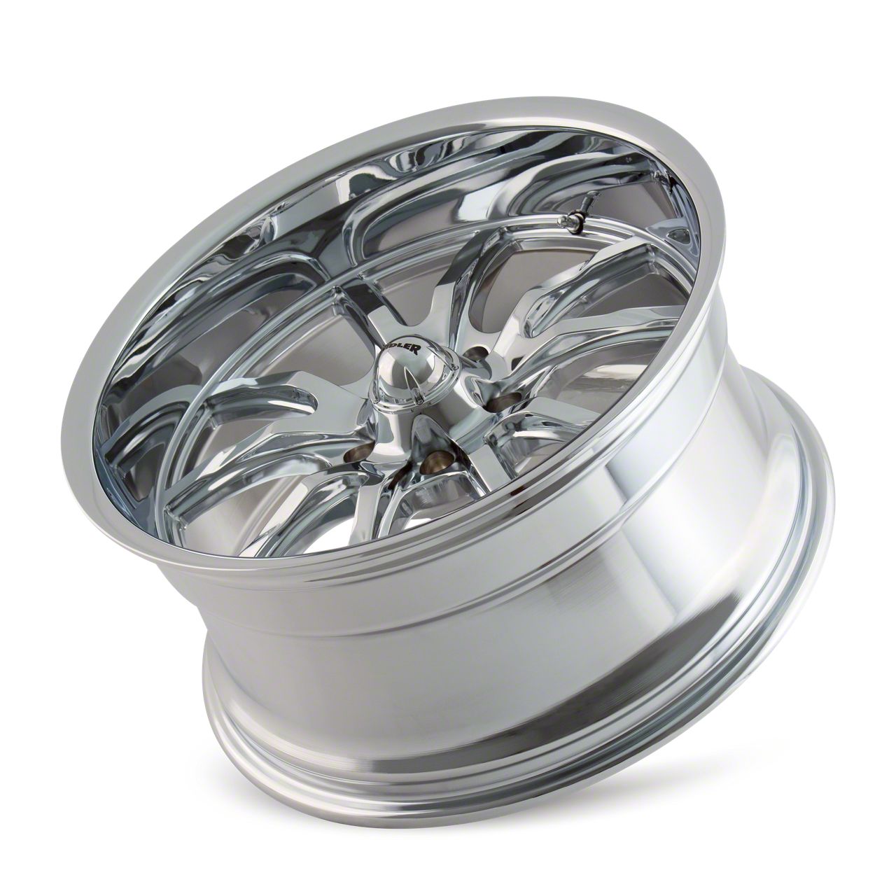 Ridler Ecklers 650 Chrome Wheel; 20x8.5; 0mm Offset 650