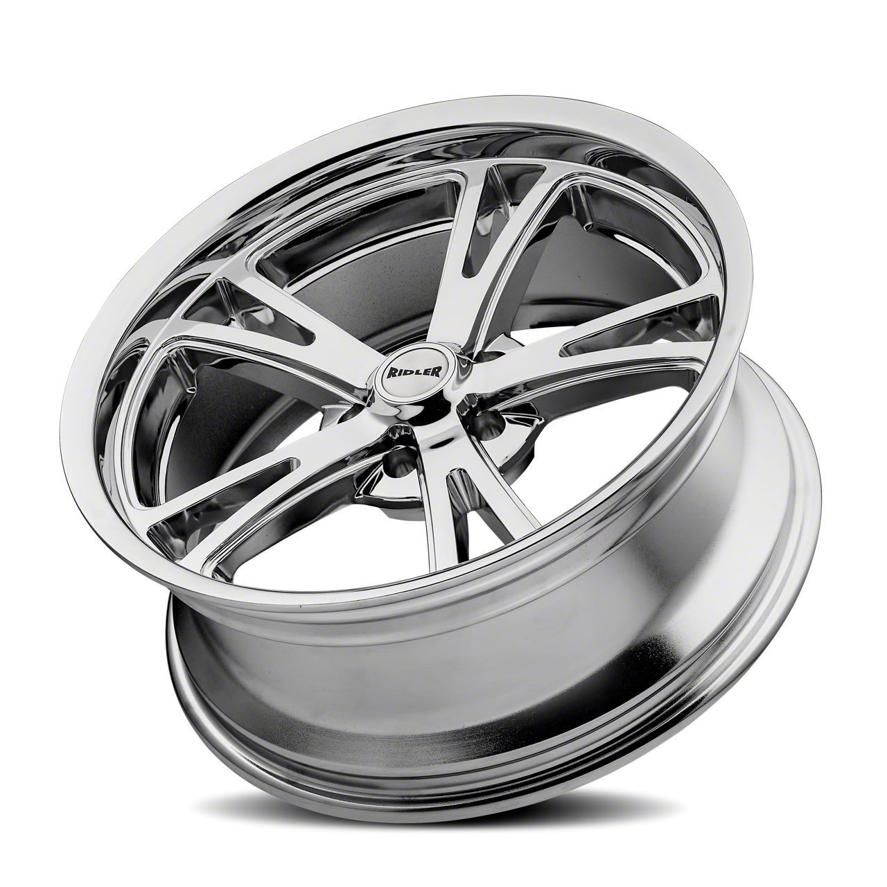 Ridler Ecklers 606 Chrome Wheel; 20x8.5; 0mm Offset 606-2861C (64