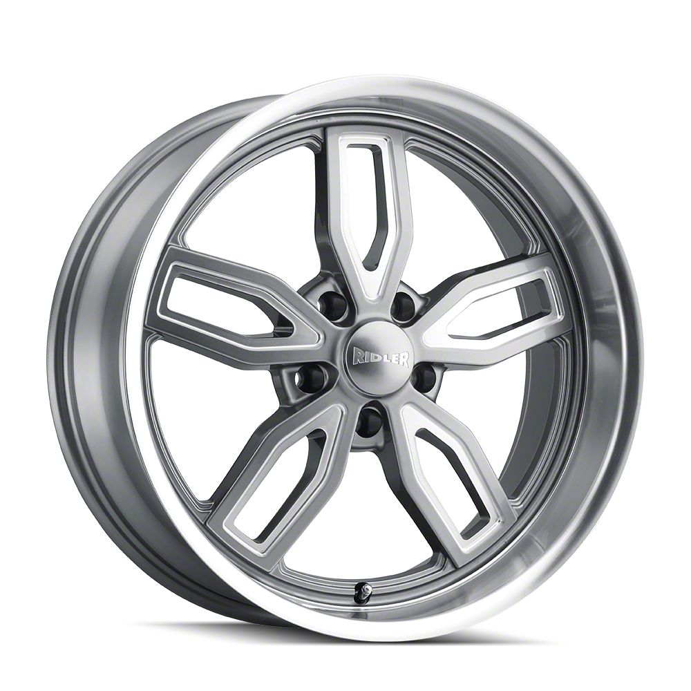 Ecklers Rallye 4-Wheel Kit with Reproduction Hubcaps and
