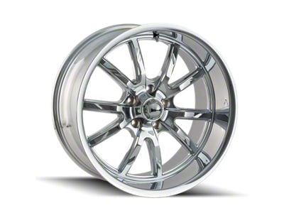 Ridler 650 Chrome Wheel; 15x8; 0mm Offset (68-82 Corvette C3)