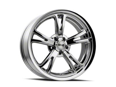 Ridler 606 Chrome Wheel; 17x7; 0mm Offset (67-02 Firebird)