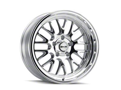 Ridler 607 Polished Wheel; 18x8; 0mm Offset (70-88 Monte Carlo)