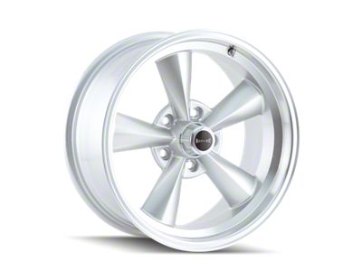 Ridler 675 Satin Silver Machined Wheel; 17x8; 0mm Offset (70-88 Monte Carlo)