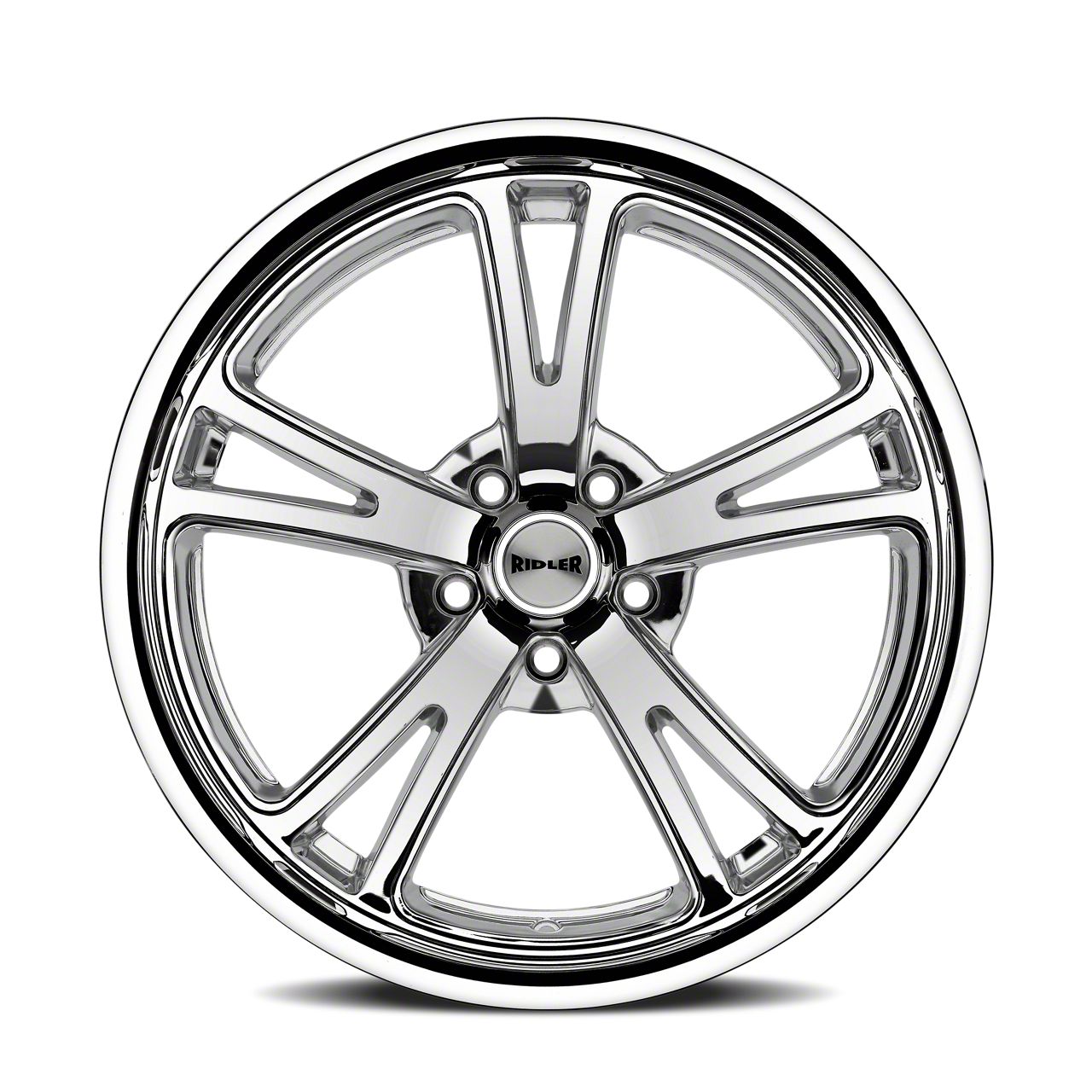 Ridler Ecklers 606 Chrome Wheel; 17x8; 0mm Offset 606-7861C (55-57