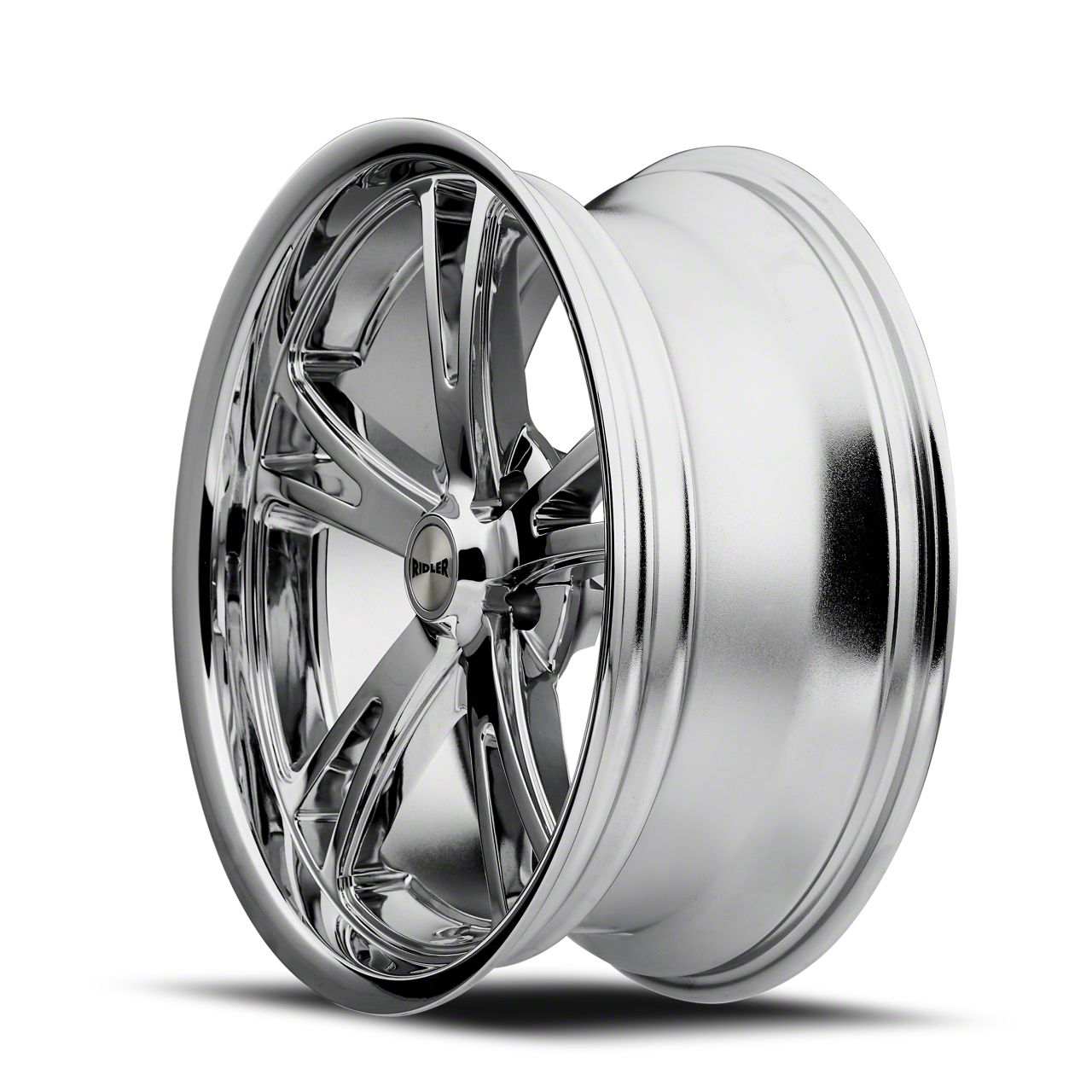 Ridler Ecklers 606 Chrome Wheel; 17x8; 0mm Offset 606-7861C (55-57
