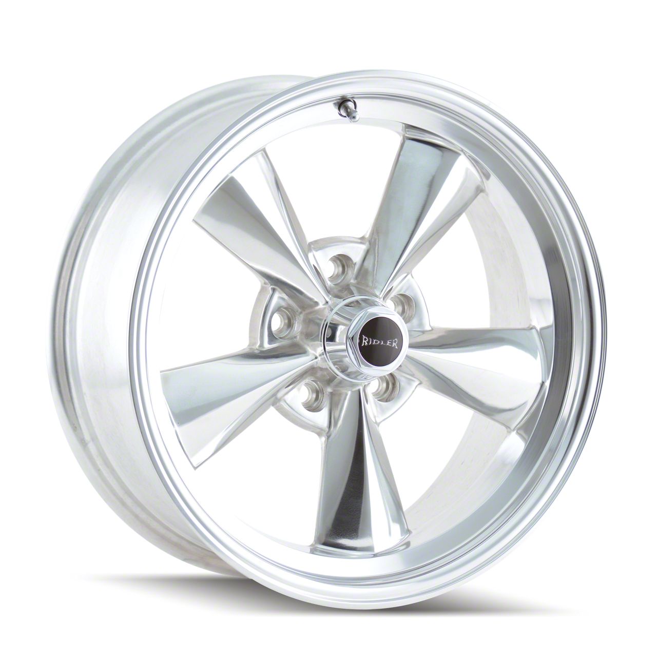 Ridler Ecklers 675 Polished Wheel; 15x7; 0mm Offset 675-5761P (55