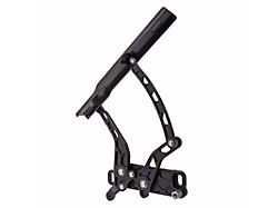 Ringbrothers Air Frame Hood Hinge Kit for Fiberglass Hoods; Black Anodized (73-77 Monte Carlo)