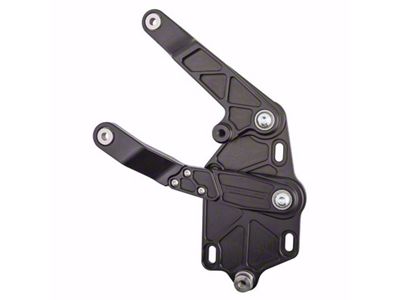 Ringbrothers Air Frame Hood Hinge Kit for Steel Hoods; Black Anodized (1956 F-100)