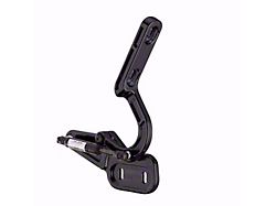 Ringbrothers Air Frame Trunk Hinge Kit for Fiberglass Decklids; Black Anodized (65-66 Mustang Fastback)