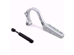 Ringbrothers Air Frame Trunk Hinge Kit for Steel Decklids; Natural Billet (1973 Chevelle Hardtop)