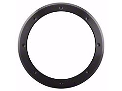 Ringbrothers 7-Inch Headlight Trim Ring Set; Black Anodized (1969 Camaro)