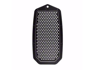 Ringbrothers Door Jam Vent; Black Anodized (70-81 Camaro)