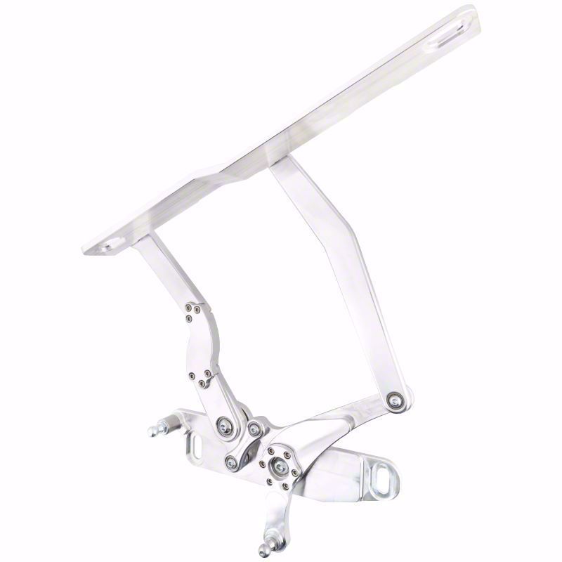 Ecklers 1973-1980 Hood Hinges, Chevy Truck, Plain - Black Finish