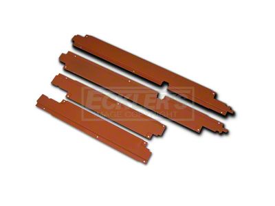 Rocker Panel Top Covers, For Four Door Hardtop, 1956-1957