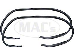 Molded Door Seals (66-67 Fairlane 2-Door Hardtop, Convertible)