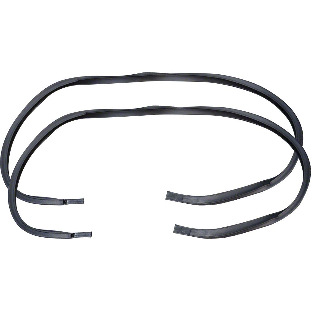 Ecklers Molded Door Seals (66-67 Comet 2-Door Hardtop, Convertible)