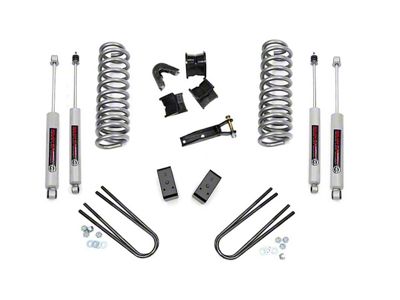 Rough Country 2.50-Inch Suspension Lift Kit with Premium N3 Shocks (78-79 Bronco)
