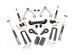 Rough Country Suspension 2 to 3-Inch Suspension Lift Kit with Rear Lift Blocks and Premium N3 Shocks (88-99 K1500 w/o Straight Front Axles)