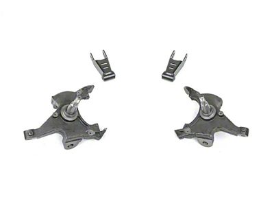 Rough Country Suspension Lowering Kit; 2-Inch Front / 2-Inch Rear (88-99 C1500)