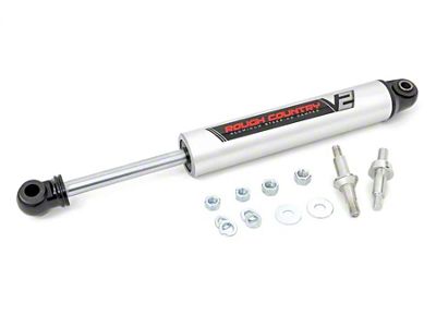 Rough Country Suspension V2 Steering Stabilizer (75-86 K10, K15; 73-91 4WD Blazer, Jimmy)
