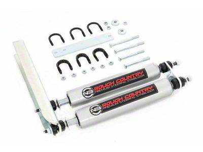 Rough Country Dual N3 Steering Stabilizer (80-96 F-150, F-250, F-350 w/ TTB Front End)
